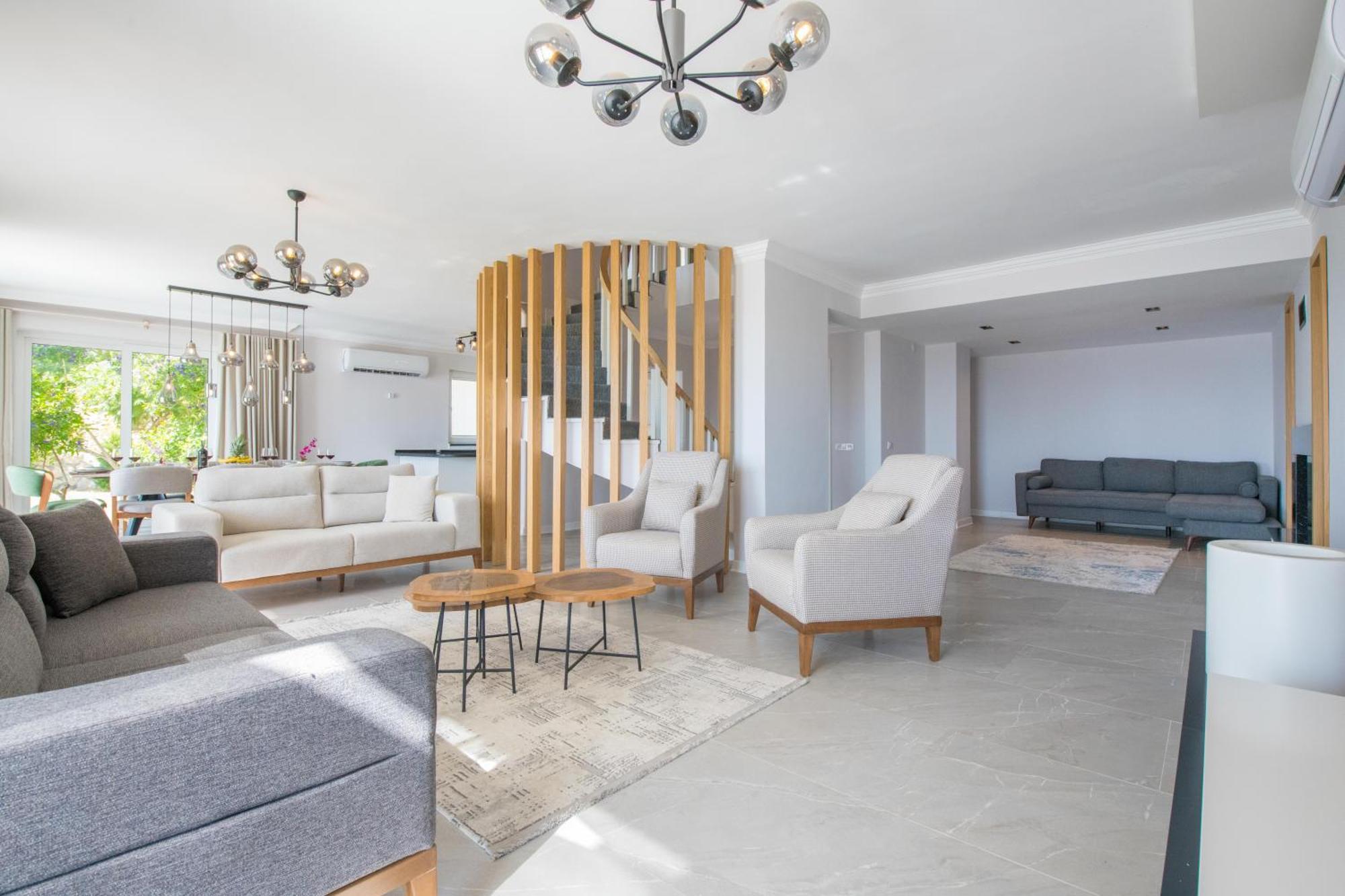 Beachfront White Villa With Private Swimming Pool Kalkan Extérieur photo