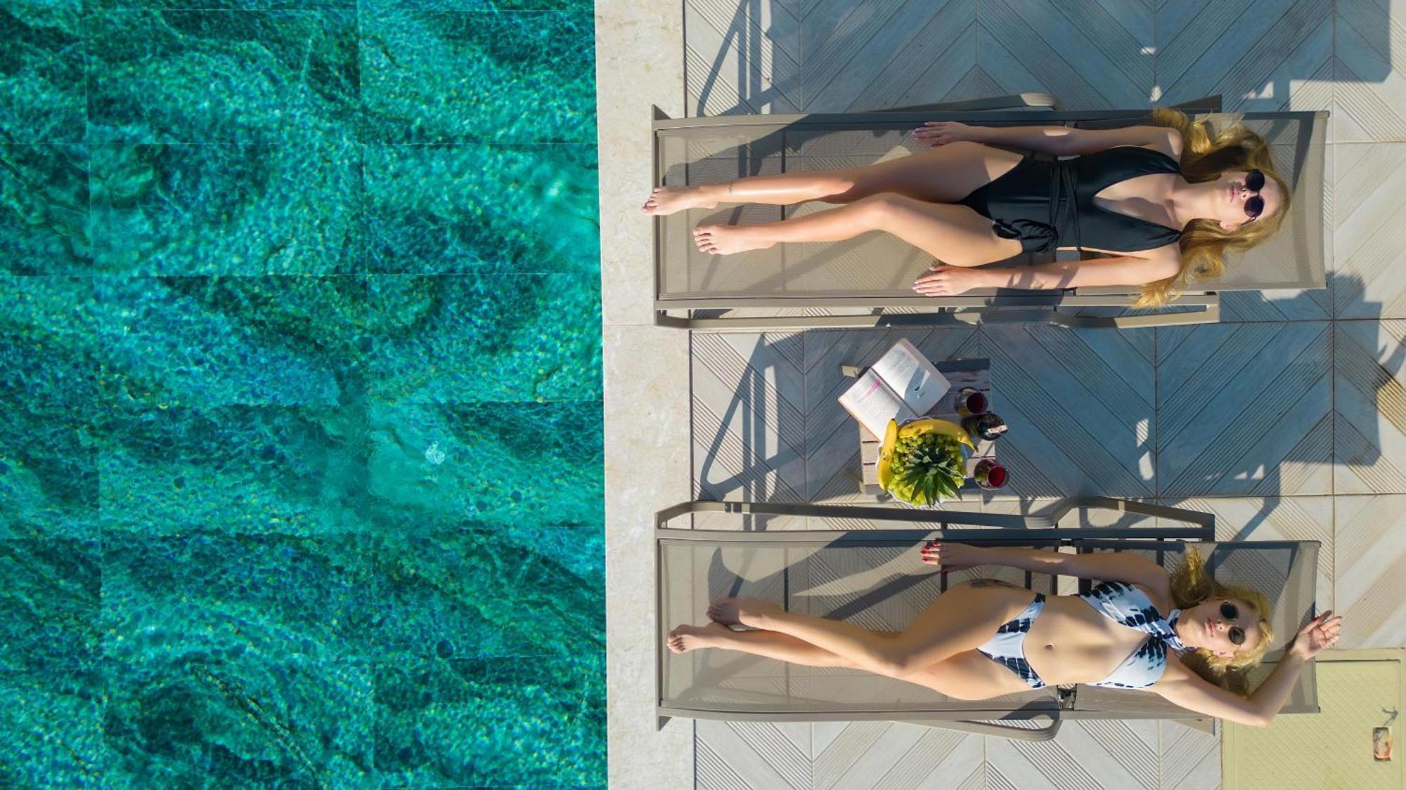 Beachfront White Villa With Private Swimming Pool Kalkan Extérieur photo